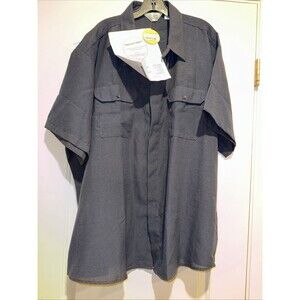 NWT Mens Lion Apparel 100% Nomex IIIA Fire Resistant Work Shirt 4 XL Dark Blue